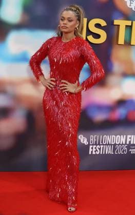 UK premiere of Is This Thing On? Andra Day at the UK premiere of Is This Thing On? during the 69th BFI London Film Festival at The Royal Festival Hall in London. London Royal Festival Hall UK Copyright: xFredxDuvalx