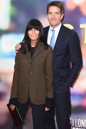Claudia Winkleman with husband Kris Thykier at the premiere of the feature film Is This Thing On at the 69 BFI London Film Festival 2025 at the Royal Festival Hall London, 14 10 2025 Foto:xS.xVasx xFuturexImagex thing_5007