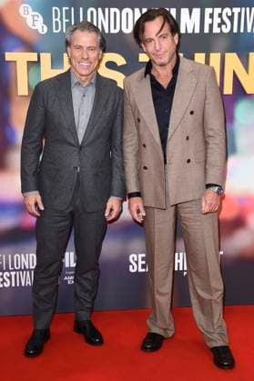 John Bishop and Will Arnett at the premiere of the feature film Is This Thing On at the 69 BFI London Film Festival 2025 at the Royal Festival Hall London, 14 10 2025 Foto:xS.xVasx xFuturexImagex thing_5016