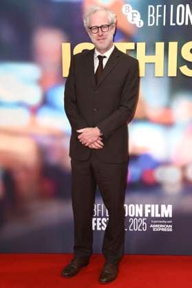 Mark Chappell at the premiere of the feature film Is This Thing On at the 69 BFI London Film Festival 2025 at the Royal Festival Hall London, 14 10 2025 Foto:xS.xVasx xFuturexImagex thing_5027