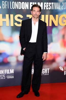 Bradley Cooper at the premiere of the feature film Is This Thing On at the 69 BFI London Film Festival 2025 at the Royal Festival Hall London, 14 10 2025 Foto:xS.xVasx xFuturexImagex thing_5039