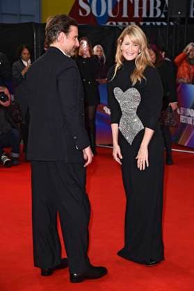 Bradley Cooper and Laura Dern at the premiere of the feature film Is This Thing On at the 69 BFI London Film Festival 2025 at the Royal Festival Hall London, 14 10 2025 Foto:xS.xVasx xFuturexImagex thing_5055