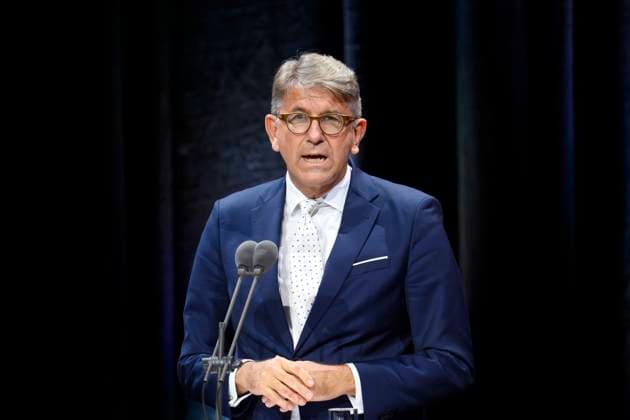 Politician Wolfram Weimer, independent, Federal Government Commissioner for Culture and the Media, at the opening of the Frankfurt Book Fair 2025 at the Frankfurt Trade Fair Center Frankfurt am Main, 14 10 2025 Hesse Germany Copyright: xDwixAnoraganingrumx
