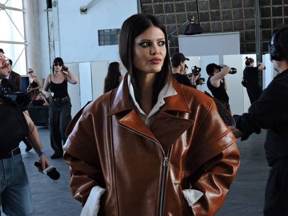 RECORD DATE NOT STATED Forca Studio fashion show at SPFW Sao Paulo (SP), 10 14 2025 - fashion shows SPFW social beauty - actress and former BBB Vitoria Strada participates in the Forca Studio show on the second day of Sao Paulo Fashion Week, which took place at Campo de Marte. (Foto: Leandro Chemalle Thenews2 imago images) Forca Studio fashion show at SPFW  Copyright: xLeandroxChemallex