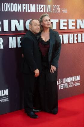 London Film Festival 2025 - Springsteen: Deliver Me from Nowhere Arrivals at Royal Festival Hall, Southbank, London Stephen Graham and wife Hannah Walters attends the Headline Gala of Springsteen: Deliver Me from Nowhere at The 69th BFI London Film Festival at Royal Festival Hall, Southbank, London, England, UK on Wednesday 15 October, 2025., Credit:Justin Ng Avalon UK, England, London, Royal Festival Hall, Southbank Copyright: xJustinxNgx xAvalonx 1045763390