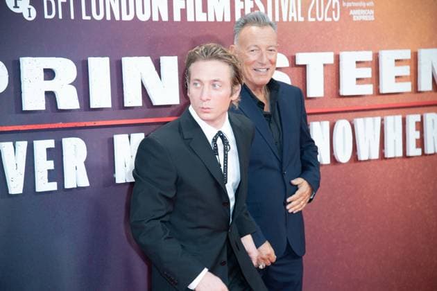 London Film Festival 2025 - Springsteen: Deliver Me from Nowhere Arrivals at Royal Festival Hall, Southbank, London Jeremy Allen White and Bruce Springsteen attends the Headline Gala of Springsteen: Deliver Me from Nowhere at The 69th BFI London Film Festival at Royal Festival Hall, Southbank, London, England, UK on Wednesday 15 October, 2025., Credit:Justin Ng Avalon UK, England, London, Royal Festival Hall, Southbank  Copyright: xJustinxNgx xAvalonx 1045764276
