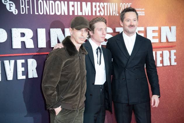 London Film Festival 2025 - Springsteen: Deliver Me from Nowhere Arrivals at Royal Festival Hall, Southbank, London Jeremy Strong, Jeremy Allen White and Director Scott Cooper attends the Headline Gala of Springsteen: Deliver Me from Nowhere at The 69th BFI London Film Festival at Royal Festival Hall, Southbank, London, England, UK on Wednesday 15 October, 2025., Credit:Justin Ng Avalon UK, England, London, Royal Festival Hall, Southbank  Copyright: xJustinxNgx xAvalonx 1045764449