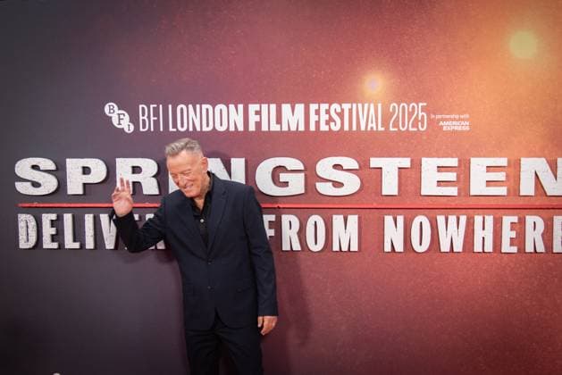 Springsteen: Deliver Me from Nowhere Headline Gala - The 69th BFI London Film Festival - 15 Oct 2025 Bruce Springsteen attends the Springsteen: Deliver Me from Nowhere Headline Gala at the 69th BFI London Film Festival at The Royal Festival Hall. London United Kingdom Copyright: xLoredanaxSangiulianox xSOPAxImagesx LSangiuliano-7728