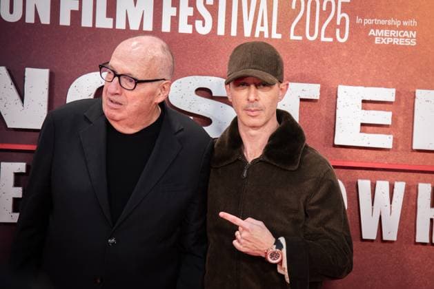 Springsteen: Deliver Me from Nowhere Headline Gala - The 69th BFI London Film Festival - 15 Oct 2025 Jeremy Strong (R) attends the Springsteen: Deliver Me from Nowhere Headline Gala at the 69th BFI London Film Festival at The Royal Festival Hall. London United Kingdom Copyright: xLoredanaxSangiulianox xSOPAxImagesx LSangiuliano-7752