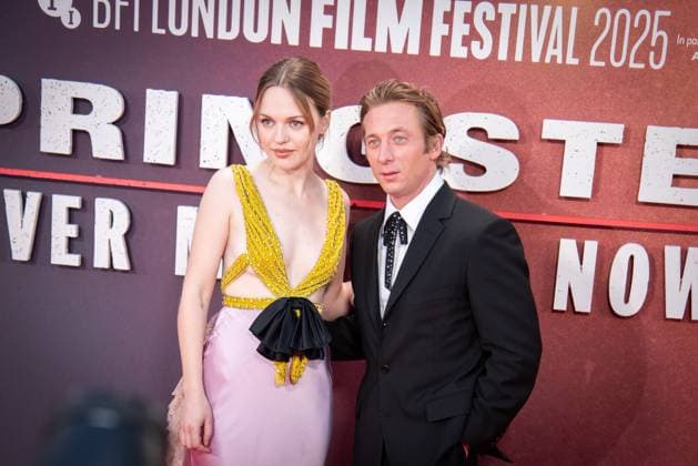 Springsteen: Deliver Me from Nowhere Headline Gala - The 69th BFI London Film Festival - 15 Oct 2025 Odessa Young and Jeremy Allen White attend the Springsteen: Deliver Me from Nowhere Headline Gala at the 69th BFI London Film Festival at The Royal Festival Hall. London United Kingdom Copyright: xLoredanaxSangiulianox xSOPAxImagesx LSangiuliano-7522