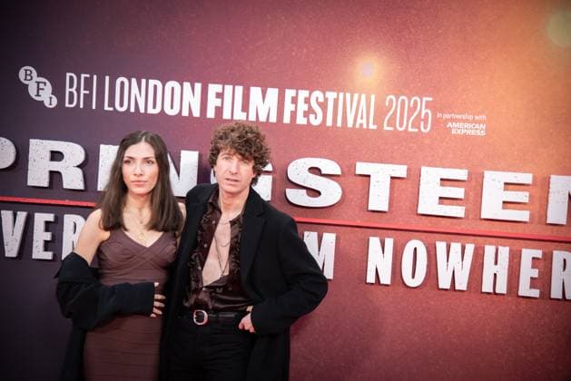 Springsteen: Deliver Me from Nowhere Headline Gala - The 69th BFI London Film Festival - 15 Oct 2025 Ellie Rose Pritchard and Luke Pritchard attend the Springsteen: Deliver Me from Nowhere Headline Gala at the 69th BFI London Film Festival at The Royal Festival Hall. London United Kingdom Copyright: xLoredanaxSangiulianox xSOPAxImagesx LSangiuliano-7344