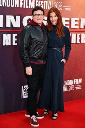 London BFI Springsteen Deliver Me from Nowhere Premiere Anthony Russo and Ann Russo attending the Springsteen: Deliver Me from Nowhere Premiere as part of the BFI London Film Festival in London, England on October 15, 2025. Photo by Aurore Marechal ABACAPRESS.COM London  Copyright: xMarechalxAurore ABACAx