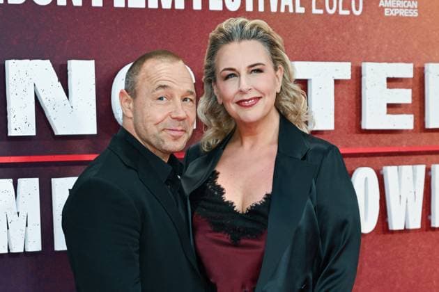 London BFI Springsteen Deliver Me from Nowhere Premiere Stephen Graham and Hannah Walters attending the Springsteen: Deliver Me from Nowhere Premiere as part of the BFI London Film Festival in London, England on October 15, 2025. Photo by Aurore Marechal ABACAPRESS.COM London  Copyright: xMarechalxAurore ABACAx