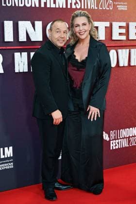 London BFI Springsteen Deliver Me from Nowhere Premiere Stephen Graham and Hannah Walters attending the Springsteen: Deliver Me from Nowhere Premiere as part of the BFI London Film Festival in London, England on October 15, 2025. Photo by Aurore Marechal ABACAPRESS.COM London  Copyright: xMarechalxAurore ABACAx