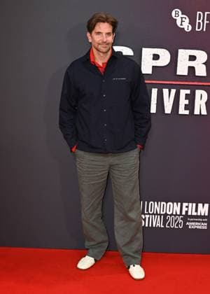 Bradley Cooper attends Springsteen: Deliver Me from Nowhere Premiere during the BFI London Film Festival, at the Southbank Centre, Royal Festival Hall in London, England. UK. Wednesday 15th October 2025 Copyright: xJamesxWarrenx adz85215