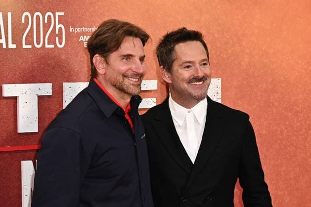 Bradley Cooper and Scott Cooper attends Springsteen: Deliver Me from Nowhere Premiere during the BFI London Film Festival, at the Southbank Centre, Royal Festival Hall in London, England. UK. Wednesday 15th October 2025 Copyright: xJamesxWarrenx adz85219