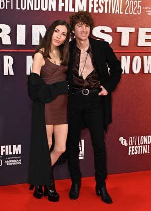Ellie Rose Pritchard and Luke Pritchard attends Springsteen: Deliver Me from Nowhere Premiere during the BFI London Film Festival, at the Southbank Centre, Royal Festival Hall in London, England. UK. Wednesday 15th October 2025 Copyright: xJamesxWarrenx adz85251
