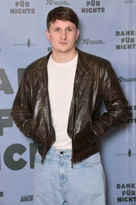 Leon Lukas Blaschke at the premiere of the movie Danke für nichts at the Filmtheater Colosseum Berlin, 15 10 2025 Foto:xS.xGabschx xFuturexImagex danke_5021