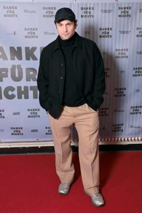 Samuel Schneider at the premiere of the movie Danke für nichts at the Filmtheater Colosseum Berlin, 15 10 2025 Foto:xS.xGabschx xFuturexImagex danke_5022