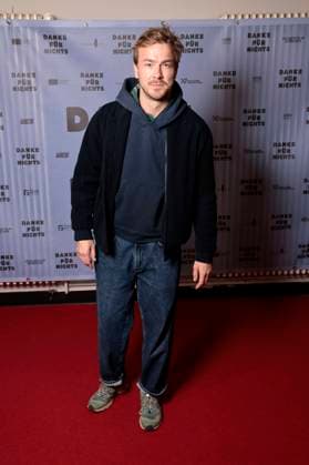 Albrecht Schuch at the premiere of the film Danke für nichts at the Filmtheater Colosseum Berlin, 15 10 2025 Foto:xS.xGabschx xFuturexImagex danke_5034