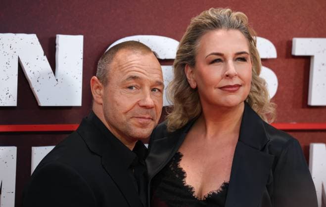 UK premiere of Springsteen: Deliver Me Stephen Graham and wife Hannah Walters at the UK premiere of Springsteen: Deliver Me from Nowhere at the 69th BFI London Film Festival. London Royal Festival Hall UK Copyright: xFredxDuvalx