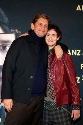 Sebastian Schwarz and Idan Weiss at the premiere of the movie Franz K at the Delphi Filmpalast am Zoo Berlin, 15 10 2025 Foto:xA.xBuggex xFuturexImagex franz_5069