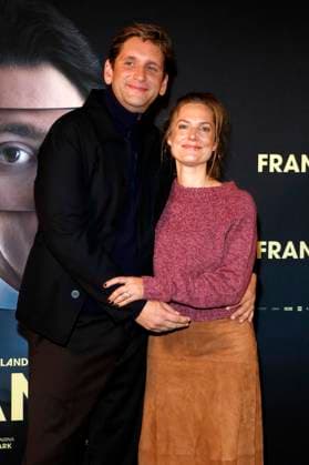 Sebastian Schwarz and Marie Burchard at the premiere of the film Franz K at the Delphi Filmpalast am Zoo Berlin, 15 10 2025 Foto:xA.xBuggex xFuturexImagex franz_5082