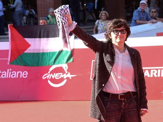 Roma Cinema Fest 2025, day 2 - Red carpet for the film Put Your Soul on Your Hand and Walk. Pictured: Sepideh Farsi  Copyright: xMarcoxProvvisionatox xipa-agency.netx xDxAvanzo Provvisionatox IPA_Agency_IPA66656954
