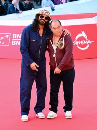 Rome Cinema Fest 2025, Day 2 - Red carpet for the film Bombolo - Core De Roma. Pictured are Thomas Milian and Bombolo s lookalikes.  Copyright: xMaurizioxD Avanzox xipa-agency.netx xDxAvanzo Provvisionatox IPA_Agency_IPA66660472