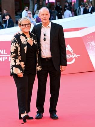 Rome Cinema Fest 2025, Day 2 - Red carpet for the film Bombolo - Core De Roma. Pictured: Stefania and Alessandro Lechner  Copyright: xMaurizioxD Avanzox xipa-agency.netx xDxAvanzo Provvisionatox IPA_Agency_IPA66660478