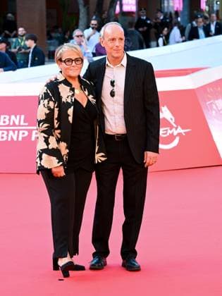 Rome Cinema Fest 2025, Day 2 - Red carpet for the film Bombolo - Core De Roma. Pictured: Stefania and Alessandro Lechner  Copyright: xMaurizioxD Avanzox xipa-agency.netx xDxAvanzo Provvisionatox IPA_Agency_IPA66660479