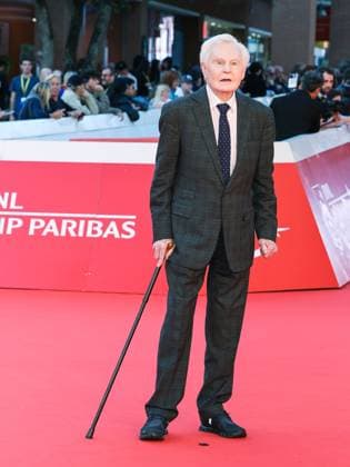 Roma Cinema Fest 2025, day 2, Red Carpet for the film Moss & Freud. Pictured: Derek Jacobi.  Copyright: xMarcoxProvvisionatox xipa-agency.netx xDxAvanzo Provvisionatox IPA_Agency_IPA66661772