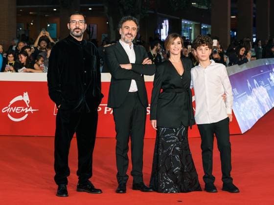 Roma Cinema Fest 2025, day 2, Red Carpet of the film Per Te In the photo: Edoardo Leo, Alessandro Aronadio, Teresa Saponangelo, Javier Francesco Leoni,  Copyright: xMarcoxProvvisionatox xipa-agency.netx xDxAvanzo Provvisionatox IPA_Agency_IPA66663133