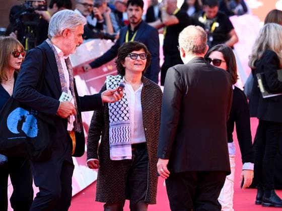 Roma Cinema Fest 2025, day 2 - Red carpet film Put your soul on your hand and walk . In the photo Sepideh Farsi  Copyright: xMaurizioxD Avanzox xipa-agency.netx xDxAvanzo Provvisionatox IPA_Agency_IPA66658164
