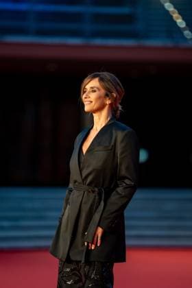 Teresa Saponangelo attends the Per Te red carpet during the 20th Rome Film Festival at Auditorium Parco Della Musica in Rome, Italy, on October 16, 2025.  Copyright: xLucaxCarlinox originalFilename: carlino-notitle251016_np6O7.jpg