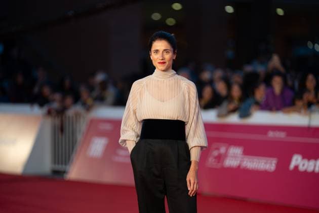 Eleonora Giovanardi attends the Per Te red carpet during the 20th Rome Film Festival at Auditorium Parco Della Musica in Rome, Italy, on October 16, 2025.  Copyright: xLucaxCarlinox originalFilename: carlino-notitle251016_npAV6.jpg