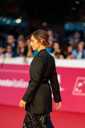 Teresa Saponangelo attends the Per Te red carpet during the 20th Rome Film Festival at Auditorium Parco Della Musica in Rome, Italy, on October 16, 2025.  Copyright: xLucaxCarlinox originalFilename: carlino-notitle251016_npeQ4.jpg