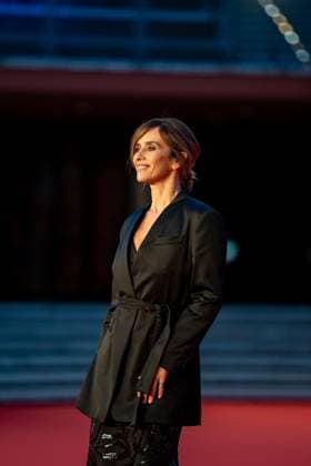 Teresa Saponangelo attends the Per Te red carpet during the 20th Rome Film Festival at Auditorium Parco Della Musica in Rome, Italy, on October 16, 2025.  Copyright: xLucaxCarlinox originalFilename: carlino-notitle251016_npWiM.jpg