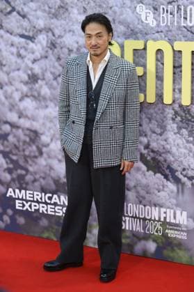 Celebrities attend the Rental Family Premiere at the 69th BFI London Film Festival at The Royal Festival Hall in London, England Featuring: Takehiro Hira Where: London, United Kingdom When: 16 Oct 2025 Credit: Cover Images **NOT AVAILABLE FOR HELLO MAGAZINE** EDITORIAL USE ONLY. NOT FOR USE BY NEWSPAPERS BASED IN THE UK. Copyright: xx coverimg55183641