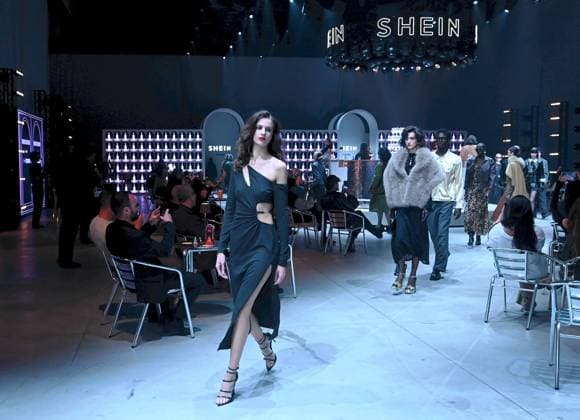 Milan, Italy: Milan - SHEIN Fashion Show Event at Via Rubattino 56 Milan Italy  - ZUMAp169 20251016_zea_p169_1158 Copyright: xMaurizioxMaulex