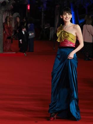 Rome: Rome Cinema Fest 2025, evening 2 - Red carpet screening of Breve Storia d amore. Pictured: Pilar Fogliati Rome  - ZUMAp169 20251016_zea_p169_1258 Copyright: xMarcoxProvvisionatox