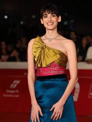 Rome: Rome Cinema Fest 2025, evening 2 - Red carpet screening of Breve Storia d amore. Pictured: Pilar Fogliati Rome  - ZUMAp169 20251016_zea_p169_1268 Copyright: xMarcoxProvvisionatox