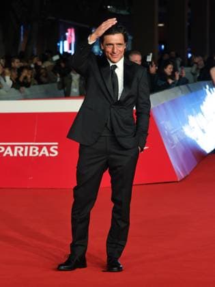 Rome: Rome Cinema Fest 2025, evening 2 - Red carpet screening of Breve Storia d amore. Pictured: Adriano Giannini Rome  - ZUMAp169 20251016_zea_p169_1275 Copyright: xMarcoxProvvisionatox