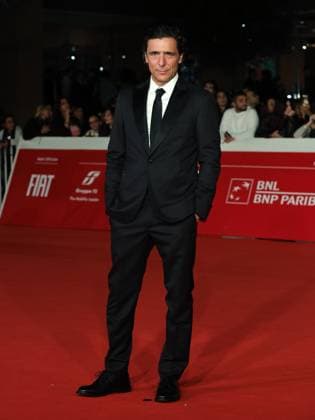 Rome: Rome Cinema Fest 2025, evening 2 - Red carpet screening of Breve Storia d amore. Pictured: Adriano Giannini Rome  - ZUMAp169 20251016_zea_p169_1288 Copyright: xMarcoxProvvisionatox