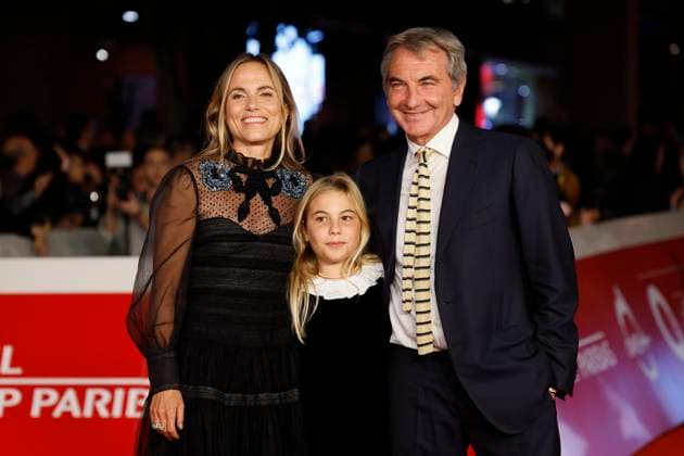 October 16, 2025, Rome, ITALY: Italian director Ludovica Rampoldi (L) with her husband Nicola Giuliano and her daughter Greta arrive for the screening of the movie ˜Breve storia d™amore™ at the 20th annual Rome International Film Fest in Rome, Italy, 16 October 2025. The Festa del Cinema di Roma runs from 15 to 26 October 2025. ANSA FABIO FRUSTACI. Rome ITALY  - ZUMAa110 20251016_zaf_a110_074 Copyright: xFabioxFrustacix
