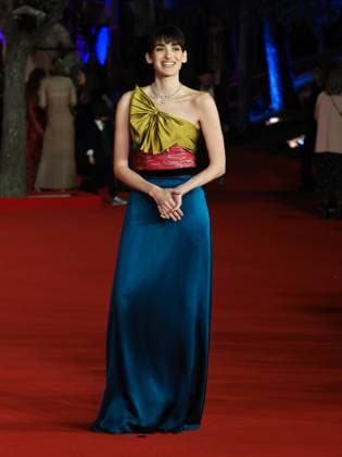 Rome: Rome Cinema Fest 2025, evening 2 - Red carpet screening of Breve Storia d amore. Pictured: Pilar Fogliati Rome  - ZUMAp169 20251016_zea_p169_1308 Copyright: xMarcoxProvvisionatox