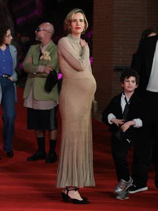 Rome: Rome Cinema Fest 2025, Evening 2 - Red carpet screening of the film Ken. Pictured: Naama Preis Rome  - ZUMAp169 20251016_zea_p169_1343 Copyright: xMarcoxProvvisionatox