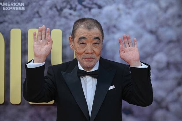 69th BFI London Film Festival LONDON, UNITED KINGDOM - OCTOBER 16: Japanese actor Akira Emoto attends the premiere of the film Rental Family during the 69th BFI London Film Festival held at the Royal Festival Hall in London, UK on October 16, 2025. Rasid Necati Aslim Anadolu London United Kingdom. Editorial use only. Please get in touch for any other usage.  Copyright: x2025xAnadoluxRasidxNecatixAslimx