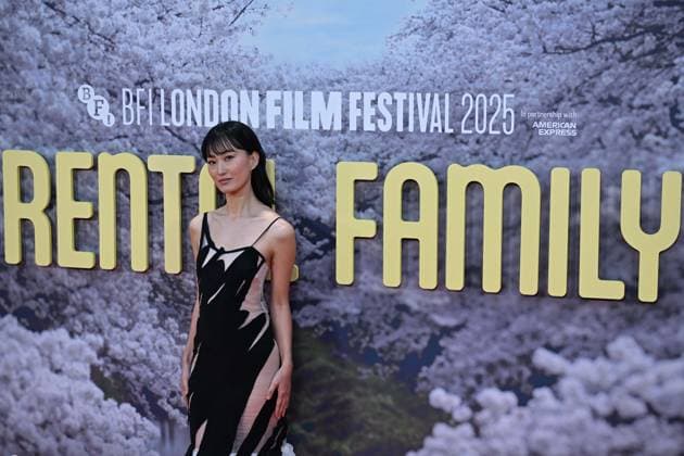69th BFI London Film Festival LONDON, UNITED KINGDOM - OCTOBER 16: Mari Yamamoto attends the premiere of the film Rental Family during the 69th BFI London Film Festival held at the Royal Festival Hall in London, UK on October 16, 2025. Rasid Necati Aslim Anadolu London United Kingdom. Editorial use only. Please get in touch for any other usage.  Copyright: x2025xAnadoluxRasidxNecatixAslimx