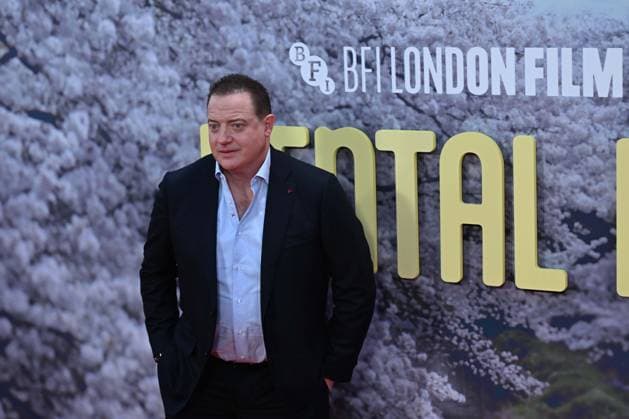 69th BFI London Film Festival LONDON, UNITED KINGDOM - OCTOBER 16: Brendan Fraser attends the premiere of the film Rental Family during the 69th BFI London Film Festival held at the Royal Festival Hall in London, UK on October 16, 2025. Rasid Necati Aslim Anadolu London United Kingdom. Editorial use only. Please get in touch for any other usage.  Copyright: x2025xAnadoluxRasidxNecatixAslimx